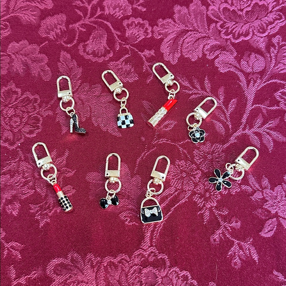 Mini Bag Charms / Zipper Pulls - Fashion